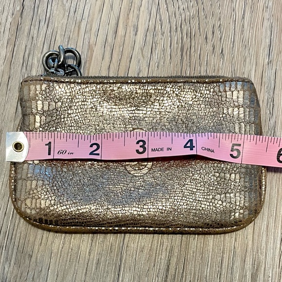 Stella & Dot Bronze Zipper Coin Purse - Picture 3 of 5
